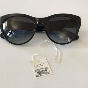Oliver Peoples black and Navy Blue Sun Glasses